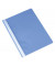Schnellhefter KF01661 KF01661, A4, hellblau, Kunststoff, Vorderdeckel transparent