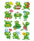5601 Decor Schmucketikett Frösche
