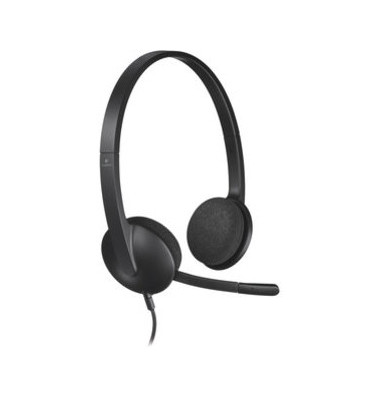 981-000475 Headset H340 schwarz