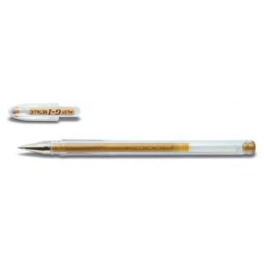 Gelschreiber G1-7 BL-G1-7T metallic gold/transparent 0,4mm