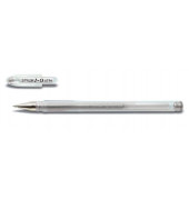 Gelschreiber G1-7 BL-G1-7T metallic silber/transparent 0,4mm