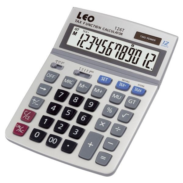 LEO 126T 12-stellig Tischrechner 4016596039238 LEO