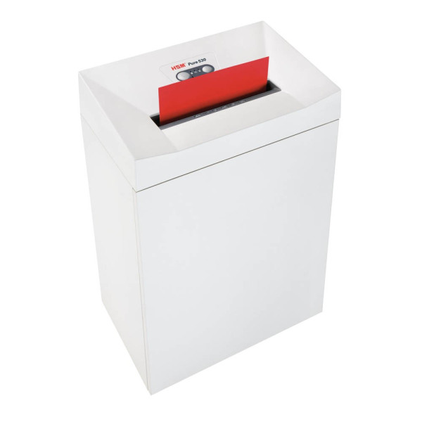 4026631054287 - Aktenvernichter Pure 530 2351111 Streifenschnitt 58mm (P-2 O-2 T-2 E-2) bis 27 Blatt 4026631054287 HSM