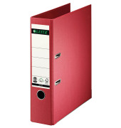 Ordner 1007-00-25, A4 80mm breit Karton vollfarbig rot