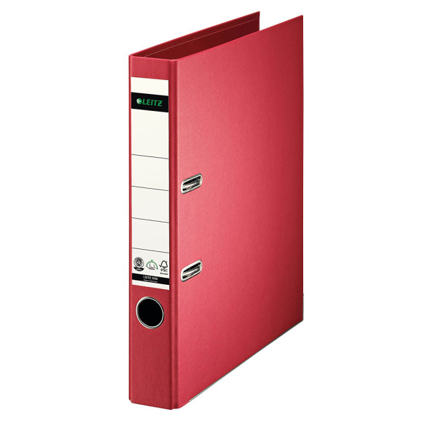 4002432102907 - AKTION LEITZ 1008 Ordner rot Karton 52 cm DIN A4 1 St mit Prämie nach Registrierung