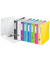Ordner Active WOW 1107-00-99, A4 60mm schmal Kunststoff vollfarbig, gl&auml;nzend, gemustert farbig sortiert