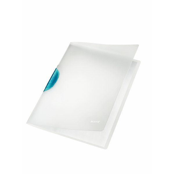 6 Stück Leitz Klemmhefter ColorClip Magic 41740030, A4 weiß, für ca. 30 Blatt, Polypropylen (PP) 4002432353514 Leitz