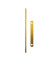 1714-00-00 Deckschiene 9.8cm Metall gold