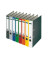 Ordner Standard 221125, A4 52mm schmal Karton farbig sortiert