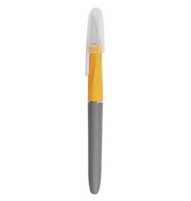 E-30403 00 Skalpellmesser Titanium grau/gelb