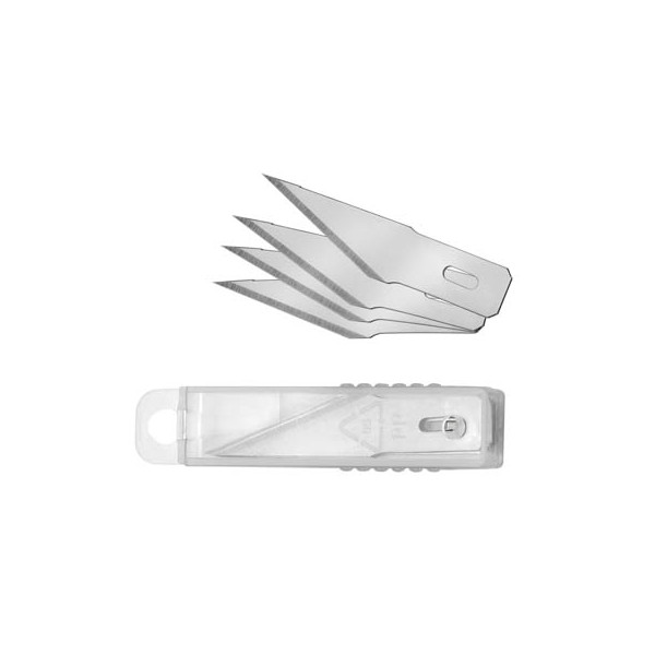 4027521304048 - 0 WESTCOTT Cuttermesser-Klingen Titanium-Ersatzklingen 5 St 48 mm silber 4027521304048 - 0 WESTCOTT Cuttermesser-Klingen Titanium-Ersatzklingen 5 St 48 mm silber