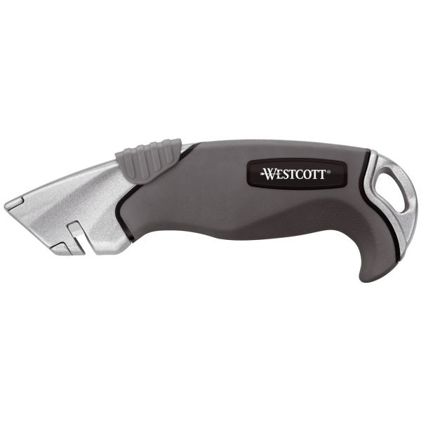 4027521512641 - Sicherheitsmesser ALUMINIUM ALLOY 18mm Trapezklinge automatischer Klingenrückzug 4027521512641 Westcott