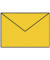Designbriefumschlag Coloretti 220705543, C6, nassklebend, 80g, goldgelb