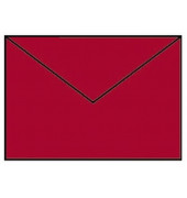 Designbriefumschlag Coloretti 220705526, C6, nassklebend, 80g, klatschmohn