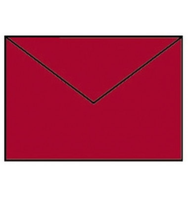 Designbriefumschlag Coloretti 220705526, C6, nassklebend, 80g, klatschmohn