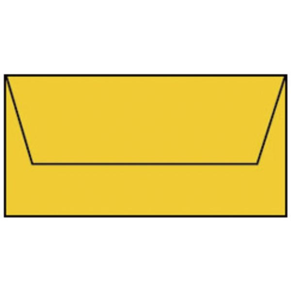 4014969497784 - Briefumschlag 220702543 Din Lang ohne Fenster nassklebend 80g goldgelb 4014969497784 COLORETTI 5 Stück