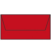 Designbriefumschlag Coloretti 220702526, Din Lang, nassklebend, 80g, klatschmohn