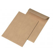 Faltentaschen 30007433, C5, ohne Fenster, 20mm-Falte, haftklebend, 110g, braun