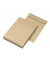 Faltentaschen 30007367, B4, ohne Fenster, 40mm-Falte, haftklebend, 130g, braun