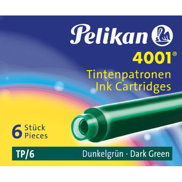 4012700300089 - Füllerpatronen 4001TP 6 300087 dunkelgrün 4012700300089 300087 6 Stück