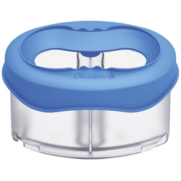 4012700800312 - Wasserbox für Deckfarbkasten Space+ blau ansteckbar mit Pinselablage kippsicher - 1 Stück (800310)