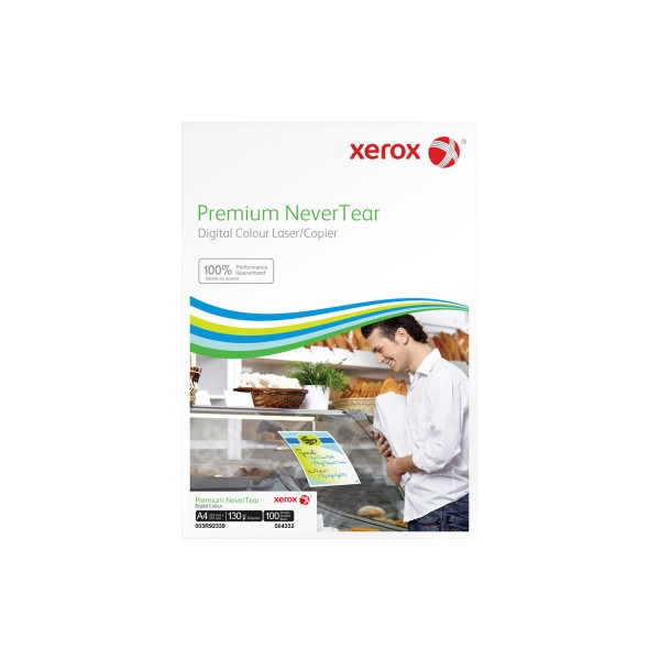 4 Stück Xerox Kopierpapier Premium NeverTear 003R92339 gelb pastell A4 172g 5017534923397 Xerox 100 Stück