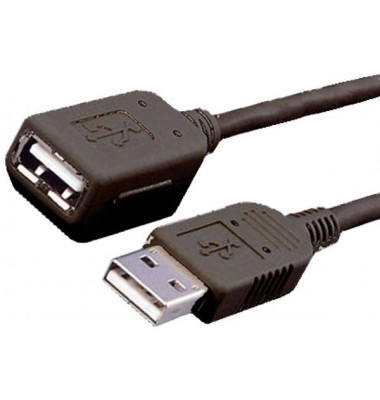MRCS108 5m AM-AW Verlängerungskabel USB 2.0 schwarz