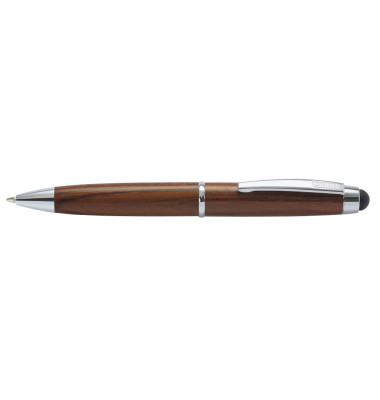 32014/3D Stylus Kugelschreiber Mini Wood Rosew