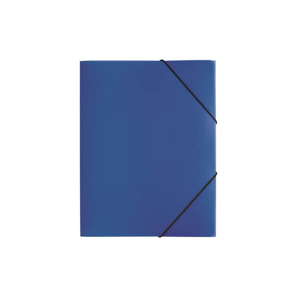 4009212024664 - Eckspannmappe Lucy Trend 21613-07 A4 blau Polypropylen (PP) 80g mit 3 Einschlagklappen 4009212024664 Pagna