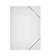 Eckspannmappe Lucy Trend 21638-19, A3 farblos-transparent Polypropylen (PP), mit 3 Einschlagklappen