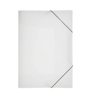 Eckspannmappe Lucy Trend 21638-19, A3 farblos-transparent Polypropylen (PP), mit 3 Einschlagklappen