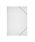 Eckspannmappe Lucy Trend 21638-19, A3 farblos-transparent Polypropylen, mit 3 Einschlagklappen