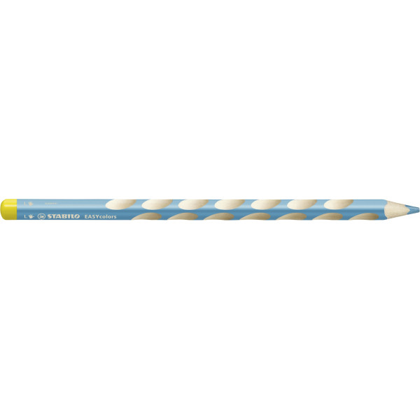 6 Stück Stabilo Buntstifte EASYcolors, 331/455-6, blau, dreikant, ergonomisch 4006381398336 Stabilo