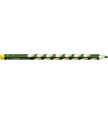 Buntstifte EASYcolors, 331/520-6, gr&uuml;n, dreikant, ergonomisch