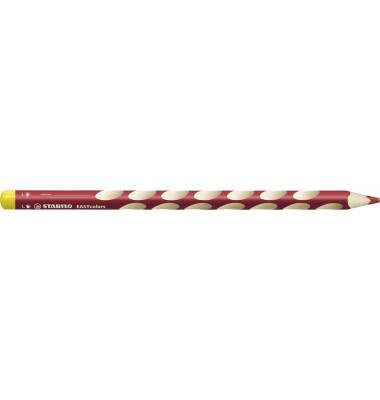 Buntstifte EASYcolors, 331/315-6, rot, dreikant, ergonomisch