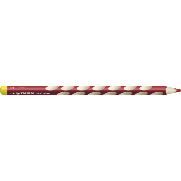 6 Stück Stabilo Buntstifte EASYcolors, 331/315-6, rot, dreikant, ergonomisch 4006381398237 Stabilo
