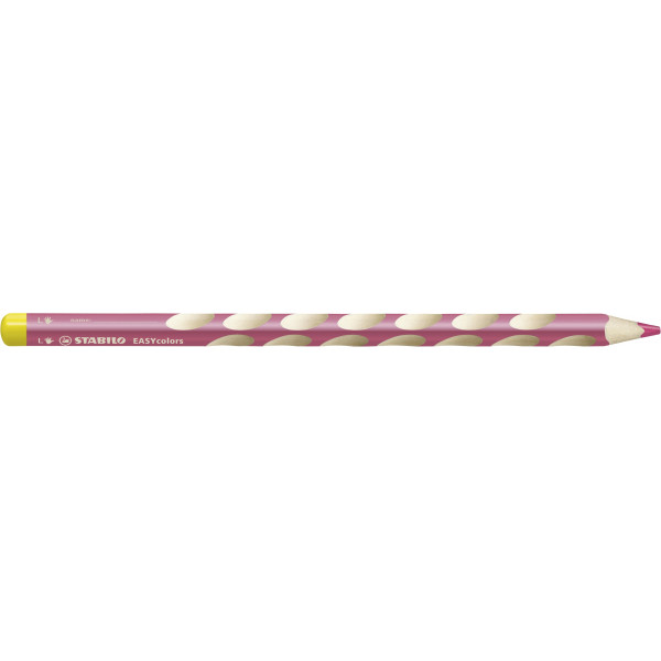6 Stück Stabilo Buntstifte EASYcolors, 331/350-6, rosa, dreikant, ergonomisch 4006381398275 Stabilo