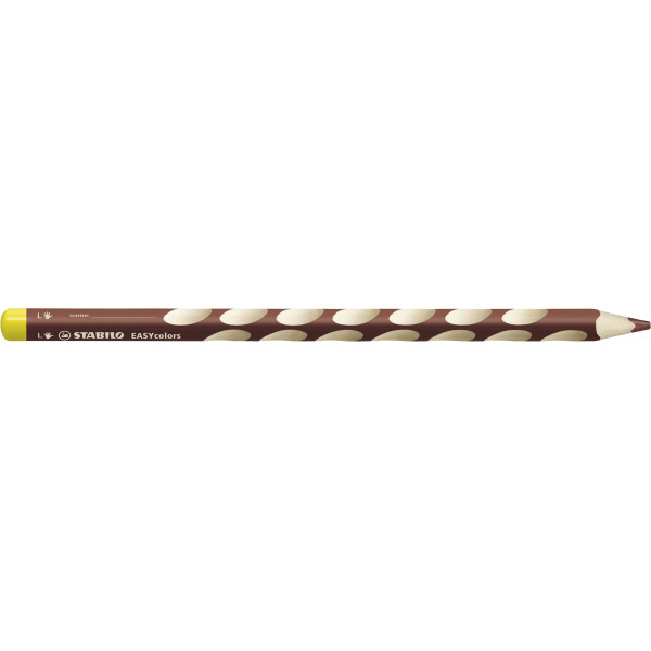 6 Stück Stabilo Buntstifte EASYcolors, 331/655-6, braun, dreikant, ergonomisch 4006381398398 Stabilo