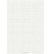 Flipchartblock KF15416, 68x99cm, kariert / blanko, 80g