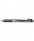 Gelschreiber EnerGel, BL80-AX, schwarz/silber (Schreibfarbe: schwarz), 0,5mm, Druckmechanik, nachf&uuml;llbar