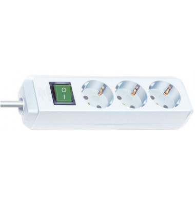 Steckdosenleiste 1152320015 Eco-Line, 3-fach, wei&szlig;