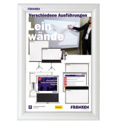 Klapprahmen Antireflex Folie silber 241x328x12mm Alu