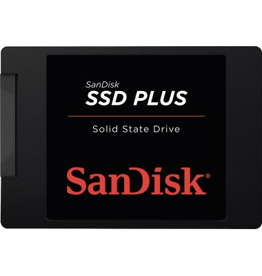 interne Festplatte SDSSDA-240G-G26 Plus SSD schwarz 2,5 Zoll 240 GB