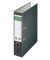 Ordner Grüner Balken 220408, A4 80mm breit Karton Wolkenmarmor schwarz