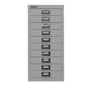 Schubladenschrank MultiDrawer™ 29er Serie L2910645, Stahl, 10 Schubladen (Vollauszug), A4, 27,9 x 59 x 38 cm, lichtgrau Schubladenschrank MultiDrawer™ 29er Serie L2910645, Stahl, 10 Schubladen (Vollauszug), A4, 27,9 x 59 x 38 cm, lichtgrau