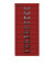 Schubladenschrank MultiDrawer™ 29er Serie L2910670, Stahl, 10 Schubladen (Vollauszug), A4, 27,9 x 59 x 38 cm, rot