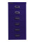 Schubladenschrank MultiDrawer™ 29er Serie L296639, Stahl, 6 Schubladen (Vollauszug), A4, 38 x 59 x 27,8 cm, blau
