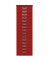 Schubladenschrank MultiDrawer™ 39er Serie L3915670, Stahl, 15 Schubladen (Vollauszug), A4, 27,9 x 86 x 38 cm, rot