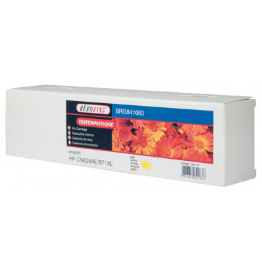 Druckerpatrone BRG841083 (kompatibel zu HP), gelb, ca. 7200 Seiten