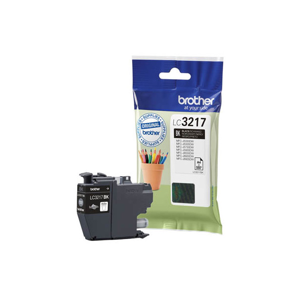 4977766762113 - brother TINTE LC-3217BK - Tinte - - schwarz - LC3217 - original (LC-3217BK)